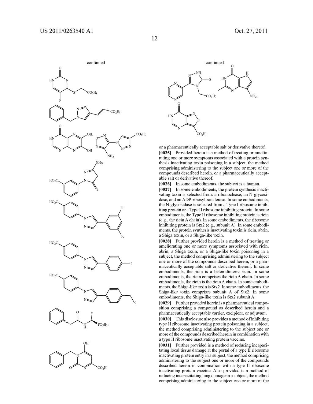 SMALL-MOLECULE INHIBITORS OF PROTEIN SYNTHESIS INACTIVATING TOXINS - diagram, schematic, and image 41
