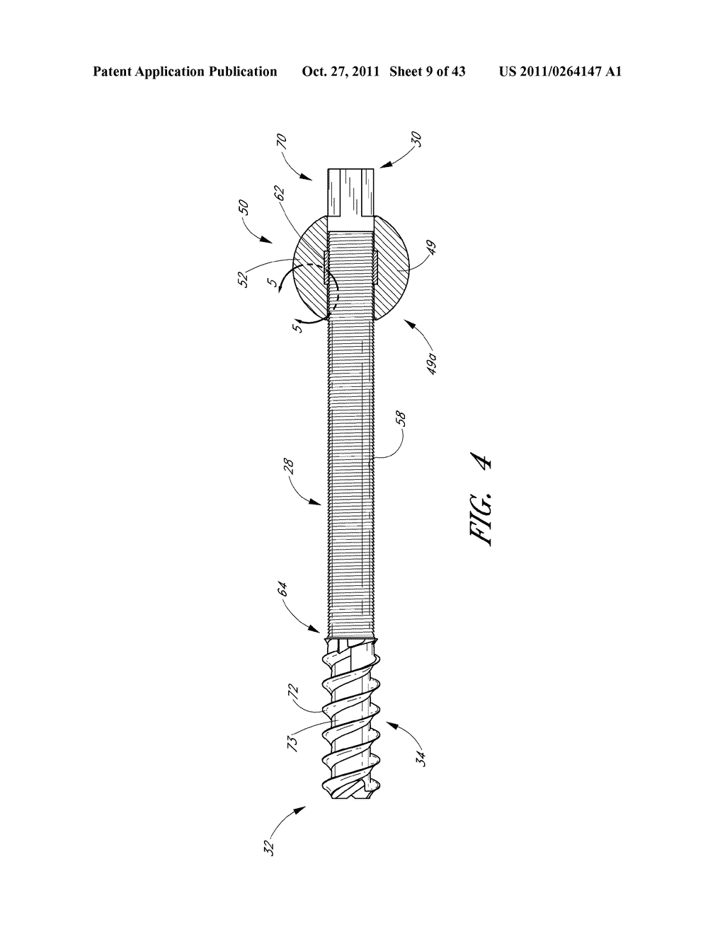 METHOD AND APPARATUS FOR SPINAL STABILIZATION - diagram, schematic, and image 10