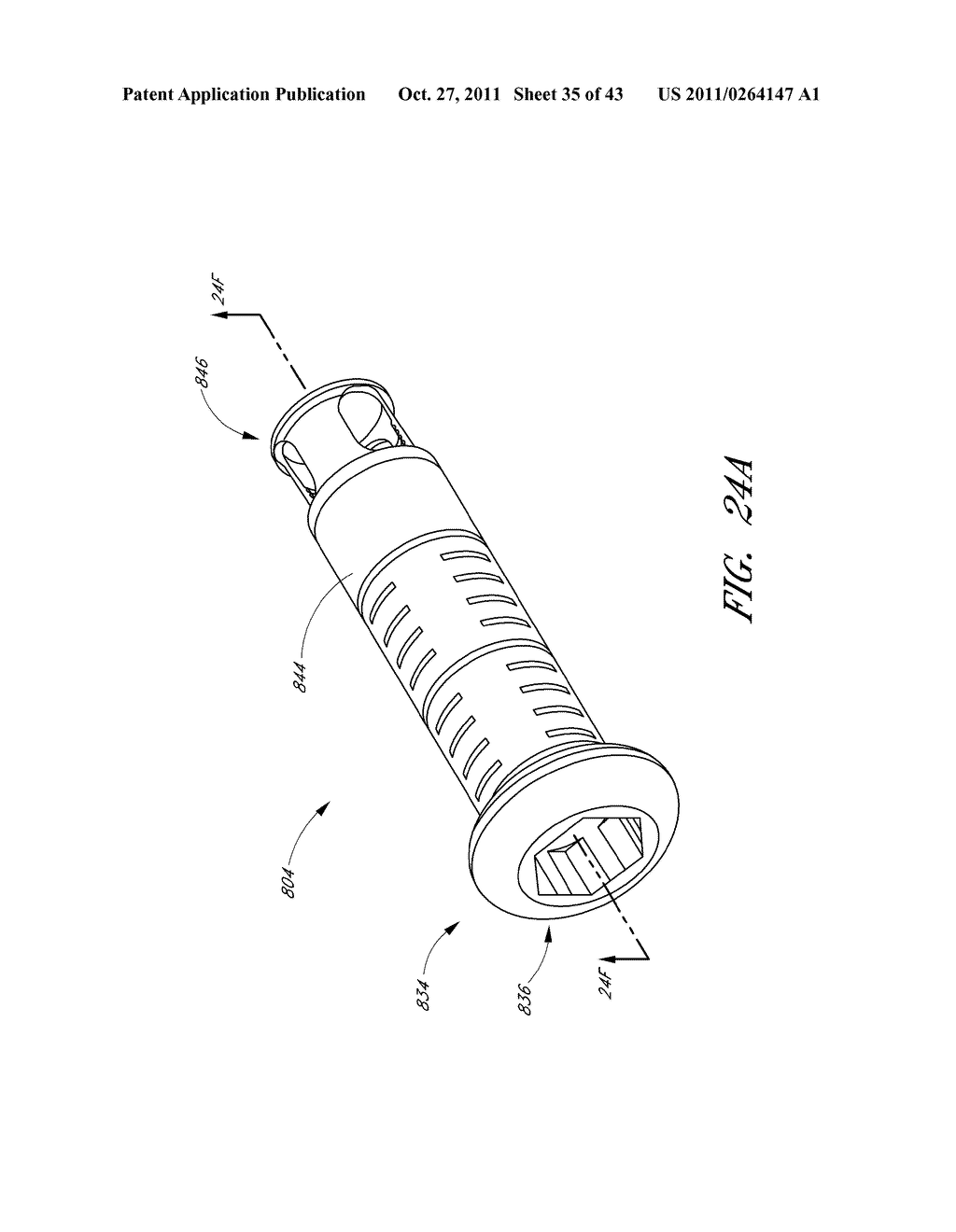 METHOD AND APPARATUS FOR SPINAL STABILIZATION - diagram, schematic, and image 36