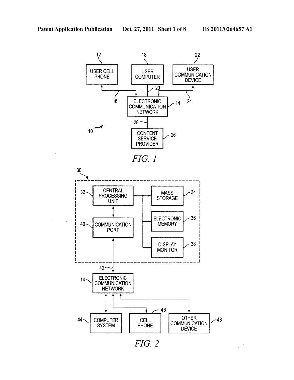 System and Method of Controlling Interactive Communication Services by     Responding to User Query with Relevant Information from Content Specific     Database - diagram, schematic, and image 02