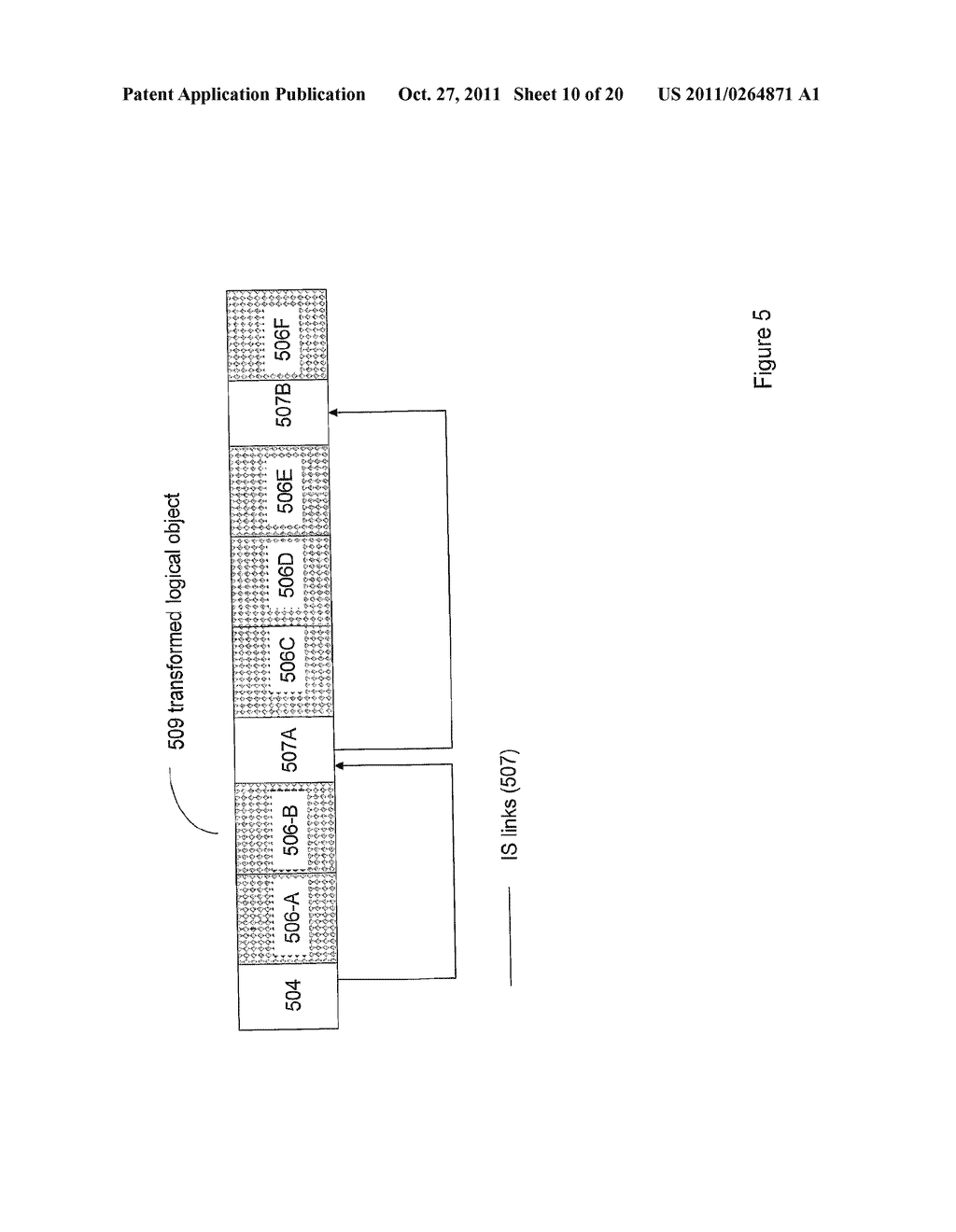 SYSTEMS AND METHODS FOR TRANSFORMATION OF LOGICAL DATA OBJECTS FOR STORAGE - diagram, schematic, and image 11