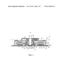 Motor and disk driving device equipped with motor diagram and image