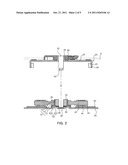 Motor and disk driving device equipped with motor diagram and image