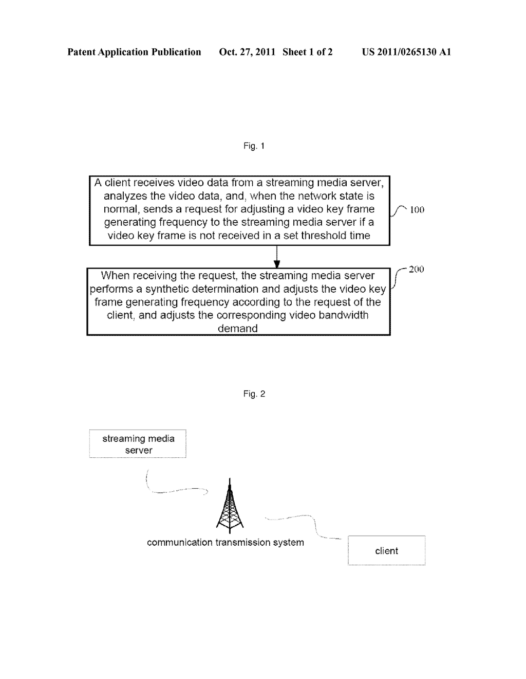 Method, system and user device for obtaining a key frame in a streaming     media service - diagram, schematic, and image 02