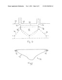 PARTIAL FEMALE UNDERGARMENT FOR COVERING A WOMANS CHEST AND A METHOD FOR     WEARING THE SAME diagram and image