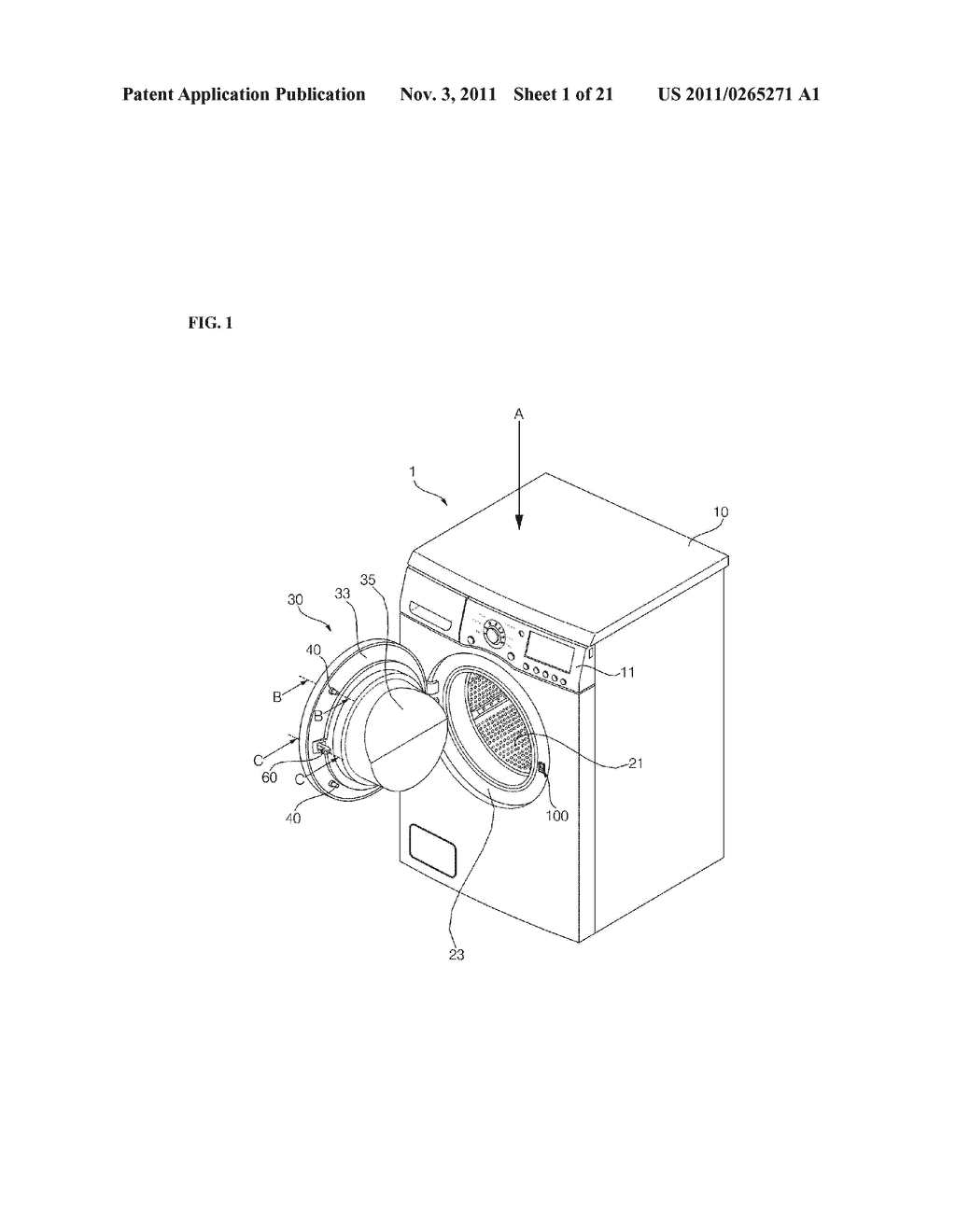 APPARATUS FOR TREATING LAUNDRY AND METHOD FOR CONTROLLING THE SAME - diagram, schematic, and image 02