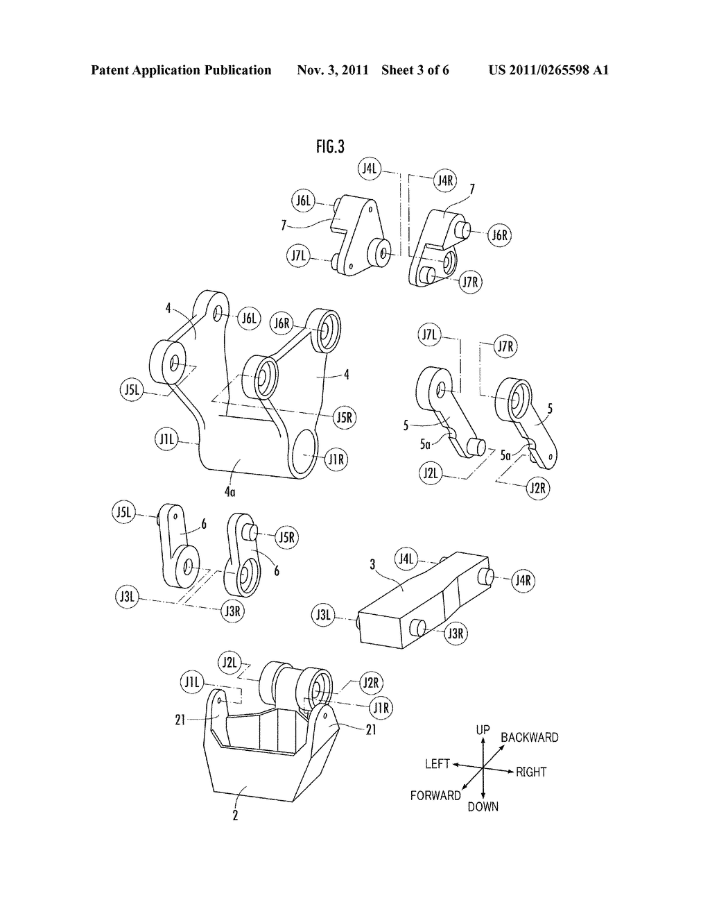 LINK MECHANISM - diagram, schematic, and image 04