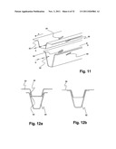 FASTENING STRUCTURE FOR A LARGE SOLAR MODULE, AND SOLAR MODULE diagram and image