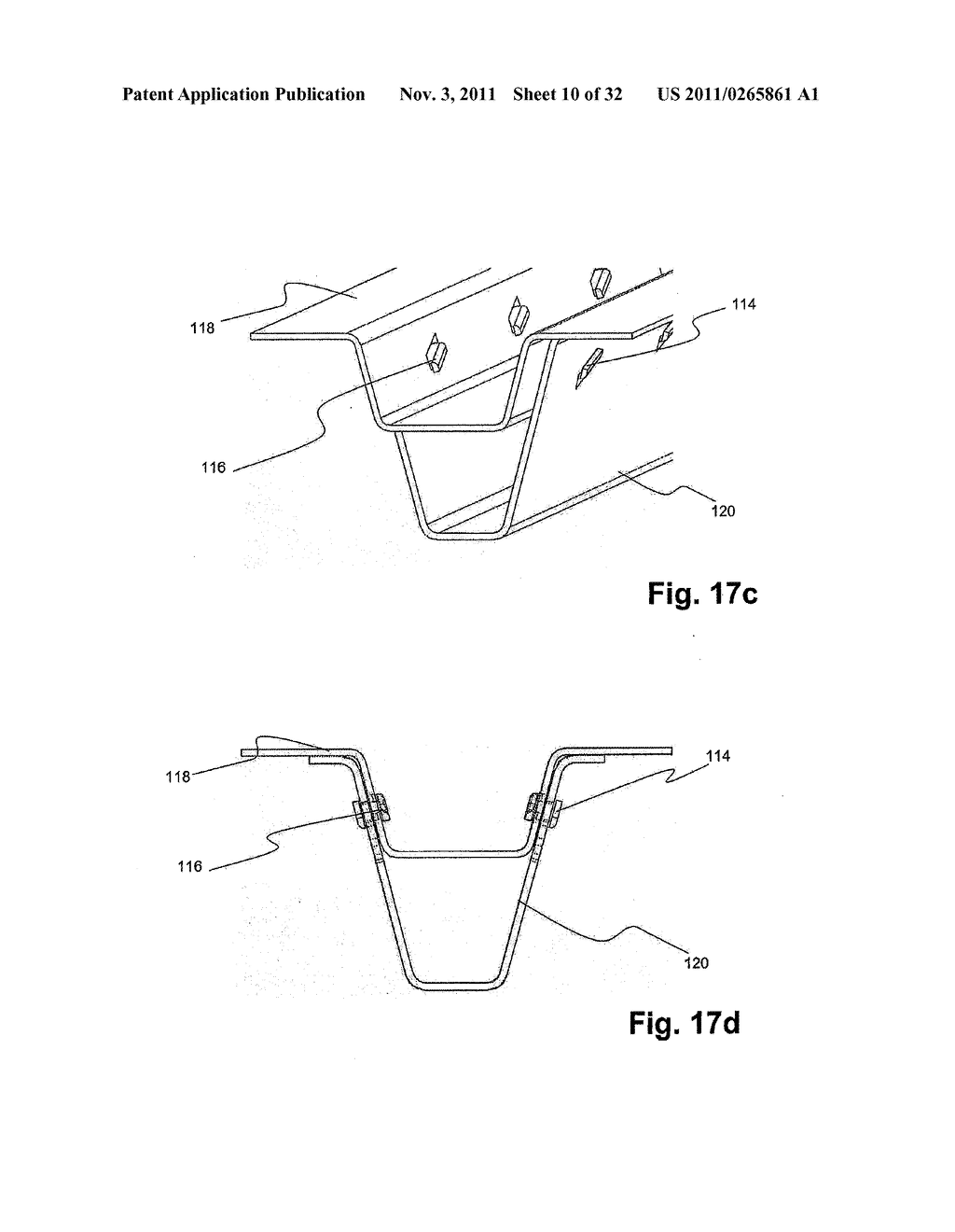 FASTENING STRUCTURE FOR A LARGE SOLAR MODULE, AND SOLAR MODULE - diagram, schematic, and image 11