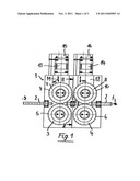 DEFORMING PRESS WITH A DEVICE FOR CONTROLLABLY SUPPLYING A METAL WIRE diagram and image