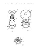 DEVICE FOR FILLING AIR TIRES WITH A TIRE SEALING FLUID diagram and image