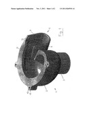 ECCENTRIC FUNNEL FOR FEEDING LIQUID ALUMINUM diagram and image