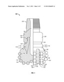 Apparatus and Methods for Detecting Performance Data in an Earth-Boring     Drilling Tool diagram and image