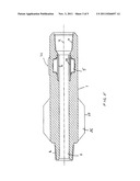 DEVICE INCLUDING AN APPARATUS FOR MEASURING DRILLING OR CORING OPERATION     PARAMETERS, AND EQUIPMENT INCLUDING SUCH A DEVICE diagram and image