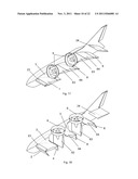 METHOD FOR COMPREHENSIVELY INCREASING AERODYNAMIC AND TRANSPORT     CHARACTERISTICS, A WING-IN-GROUND-EFFECT CRAFT FOR CARRYING OUT SAID     METHOD (VARIANTS) AND A METHOD FOR REALIZING FLIGHT diagram and image