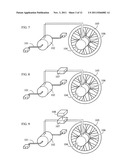 Asynchronous wired-transmission electric pedalling vehicle driven by human     generating power diagram and image