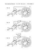 Asynchronous wired-transmission electric pedalling vehicle driven by human     generating power diagram and image