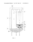 AIR FLOW-CIRCULATION SEAWATER DESALINATION APPARATUS diagram and image