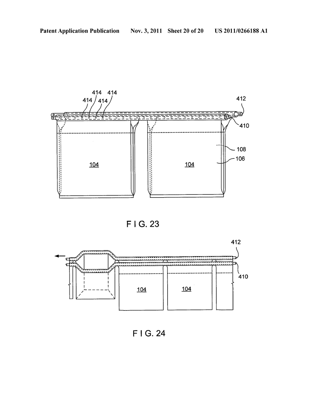 FORM FILL SEAL PACKAGING METHOD AND APPARATUS FOR COMPRESSIBLE GOODS - diagram, schematic, and image 21