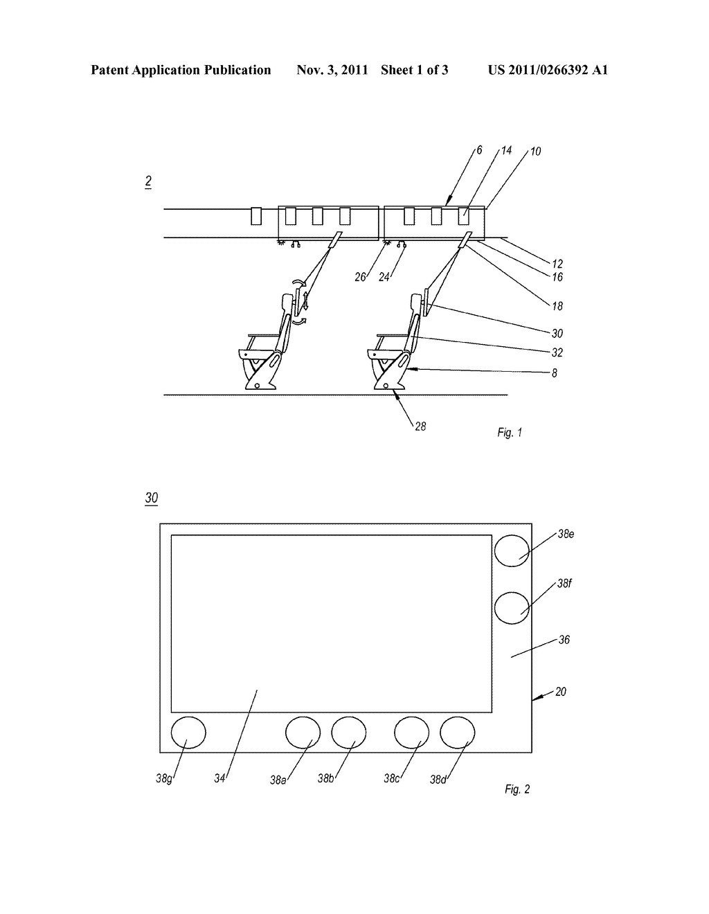 PASSENGER SUPPLY ARRANGEMENT FOR AN AEROPLANE - diagram, schematic, and image 02