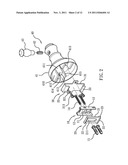 Wall mounting bath accessory assembly diagram and image