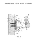 Wall mounting bath accessory assembly diagram and image