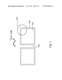 Probe Pad On A Corner Stress Relief Region In A Semiconductor Chip diagram and image