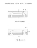 Leadframe enhancing molding compound bondability and package structure     thereof diagram and image