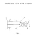 Pole anchor and ski pole base with extending brush bristles and acircular,     preferably hexagonal section diagram and image