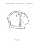 CENTER PILLAR ASSEMBLY OF 3-DOOR VEHICLE diagram and image