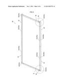 DISPLAY DEVICE AND FRAME MOUNTABLE ON THE DISPLAY DEVICE diagram and image