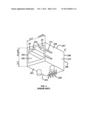 ETHERNET MODULE HAVING A REDUCED HOST PCB FOOTPRINT AND DIMENSIONED TO     CORRESPOND TO A REAR FACE OF AN RJ CONNECTOR JACK diagram and image