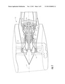 GAS TURBINE ENGINE AIRFOIL INTEGRATED HEAT EXCHANGER diagram and image