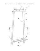 GAS TURBINE ENGINE AIRFOIL INTEGRATED HEAT EXCHANGER diagram and image