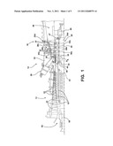 GAS TURBINE SPINDLE BOLT STRUCTURE WITH REDUCED FRETTING MOTION diagram and image