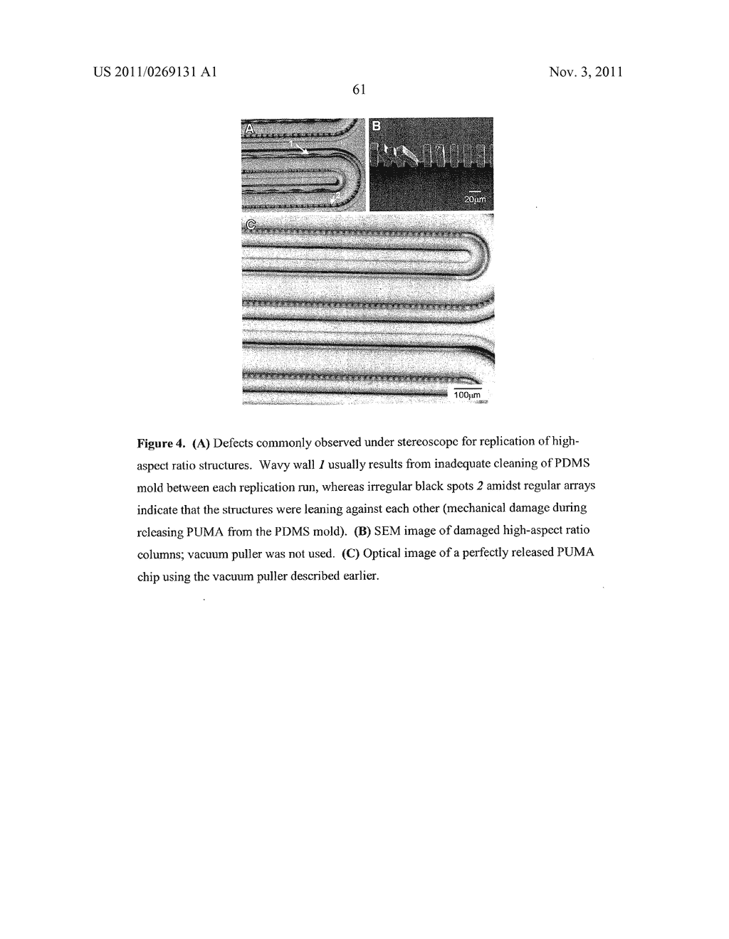 SUBSTRATE FOR MANUFACTURING DISPOSABLE MICROFLUIDIC DEVICES - diagram, schematic, and image 90