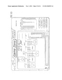 GRAPHICAL USER INTERFACE FOR PROVIDING GAMING AND PRIZE REDEMPTION     CAPABILITIES diagram and image