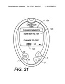 METHOD OF INPUTTING DATA INTO AN ANALYTE TESTING DEVICE diagram and image