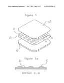 Absorptive foam gel lock wound dressing diagram and image