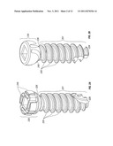 Locking Bone Screws and Methods of Use Thereof diagram and image