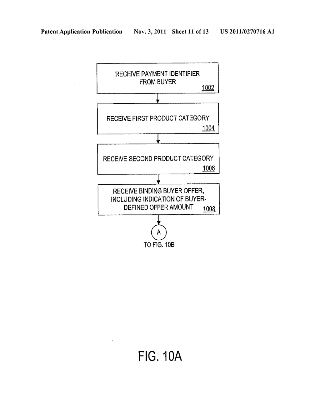 SYSTEMS AND METHODS WHEREIN A BUYER PURCHASES PRODUCTS IN A PLURALITY OF     PRODUCT CATEGORIES - diagram, schematic, and image 12