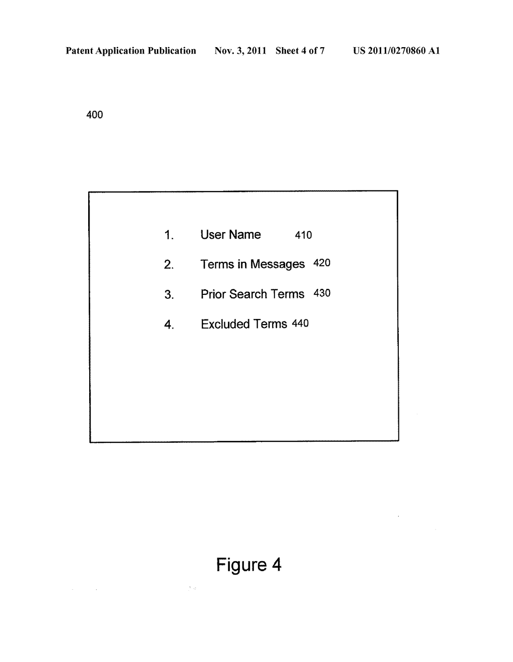 METHODS AND APPARATUSES FOR DYNAMICALLY SEARCHING FOR ELECTRONIC MAIL     MESSAGES - diagram, schematic, and image 05