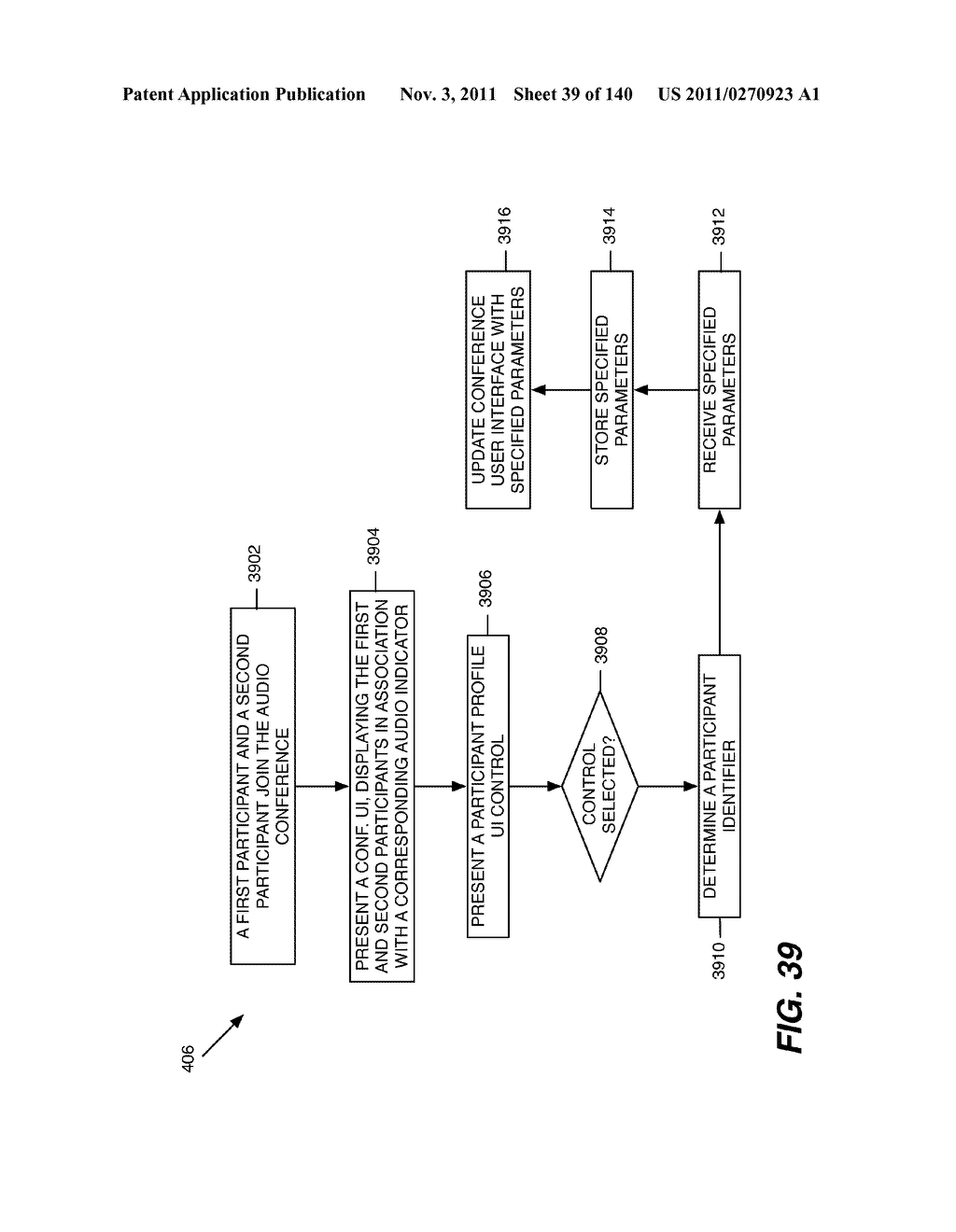 Sharing Social Networking Content in a Conference User Interface - diagram, schematic, and image 40