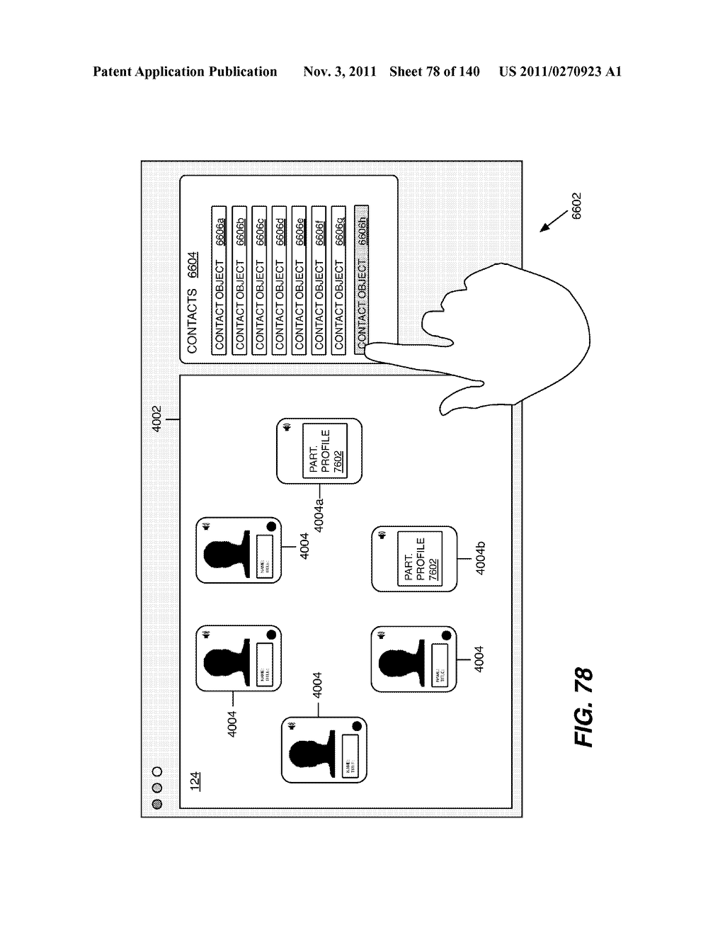 Sharing Social Networking Content in a Conference User Interface - diagram, schematic, and image 79