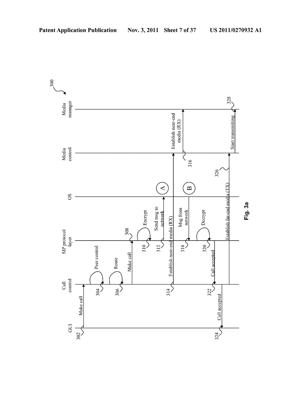 SYSTEM AND METHOD FOR PEER-TO-PEER MEDIA ROUTING USING A THIRD PARTY     INSTANT MESSAGING SYSTEM FOR SIGNALING - diagram, schematic, and image 08