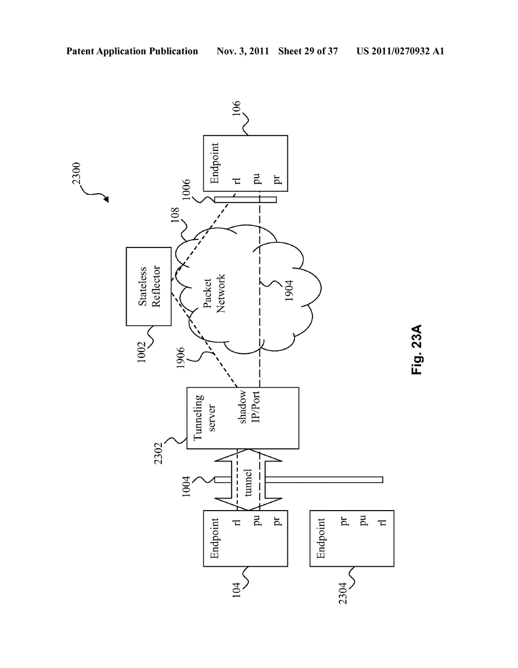 SYSTEM AND METHOD FOR PEER-TO-PEER MEDIA ROUTING USING A THIRD PARTY     INSTANT MESSAGING SYSTEM FOR SIGNALING - diagram, schematic, and image 30