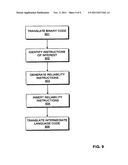 Method and apparatus for detecting transient faults via dynamic binary     translation diagram and image