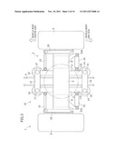 BOGIE FOR GUIDE RAIL TYPE VEHICLE diagram and image