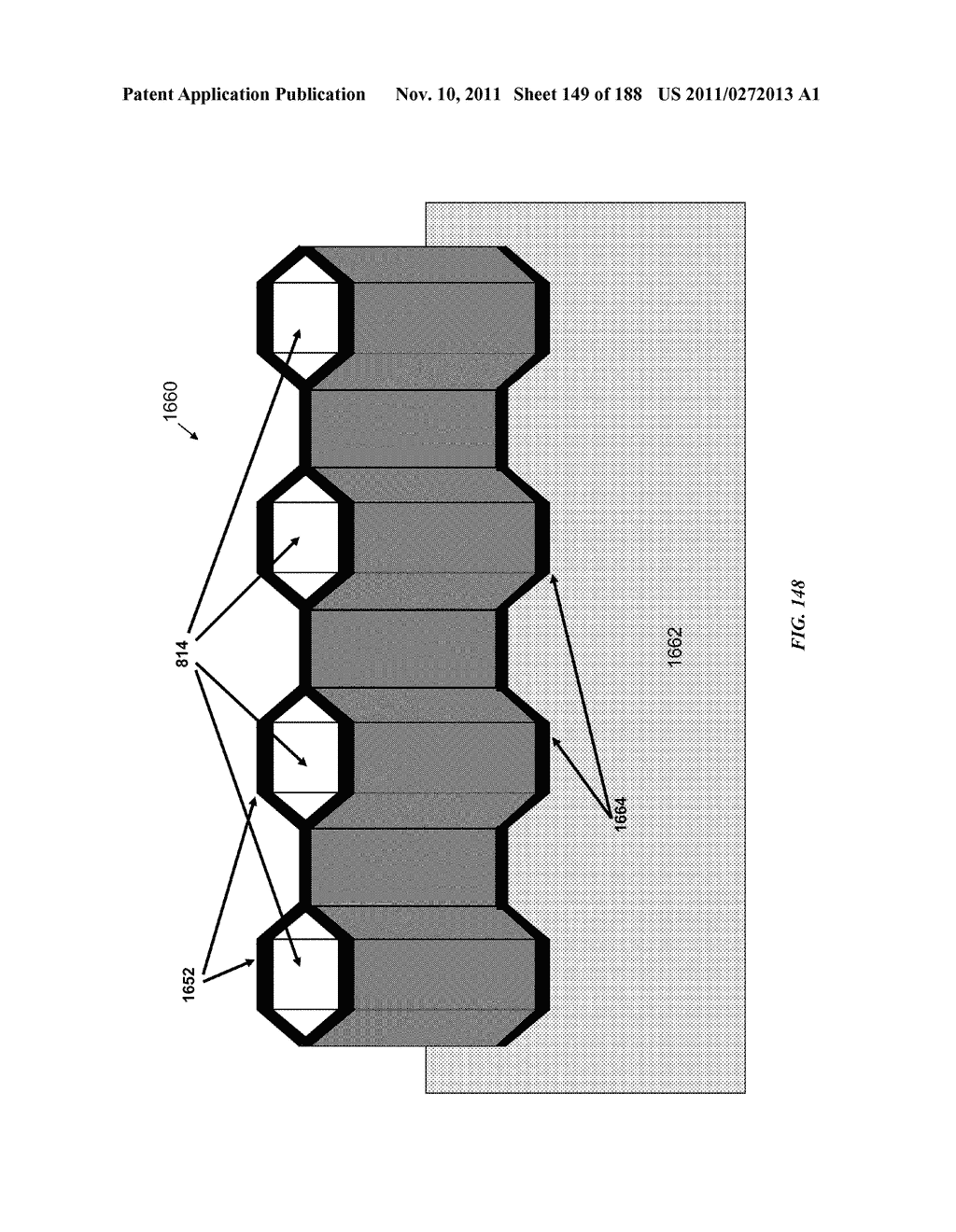 TEMPLATE FOR THREE-DIMENSIONAL THIN-FILM SOLAR CELL MANUFACTURING AND     METHODS OF USE - diagram, schematic, and image 150