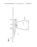 SYSTEM FOR FASTENING AN ATTACHMENT PART ON MOUNTING RAILS diagram and image